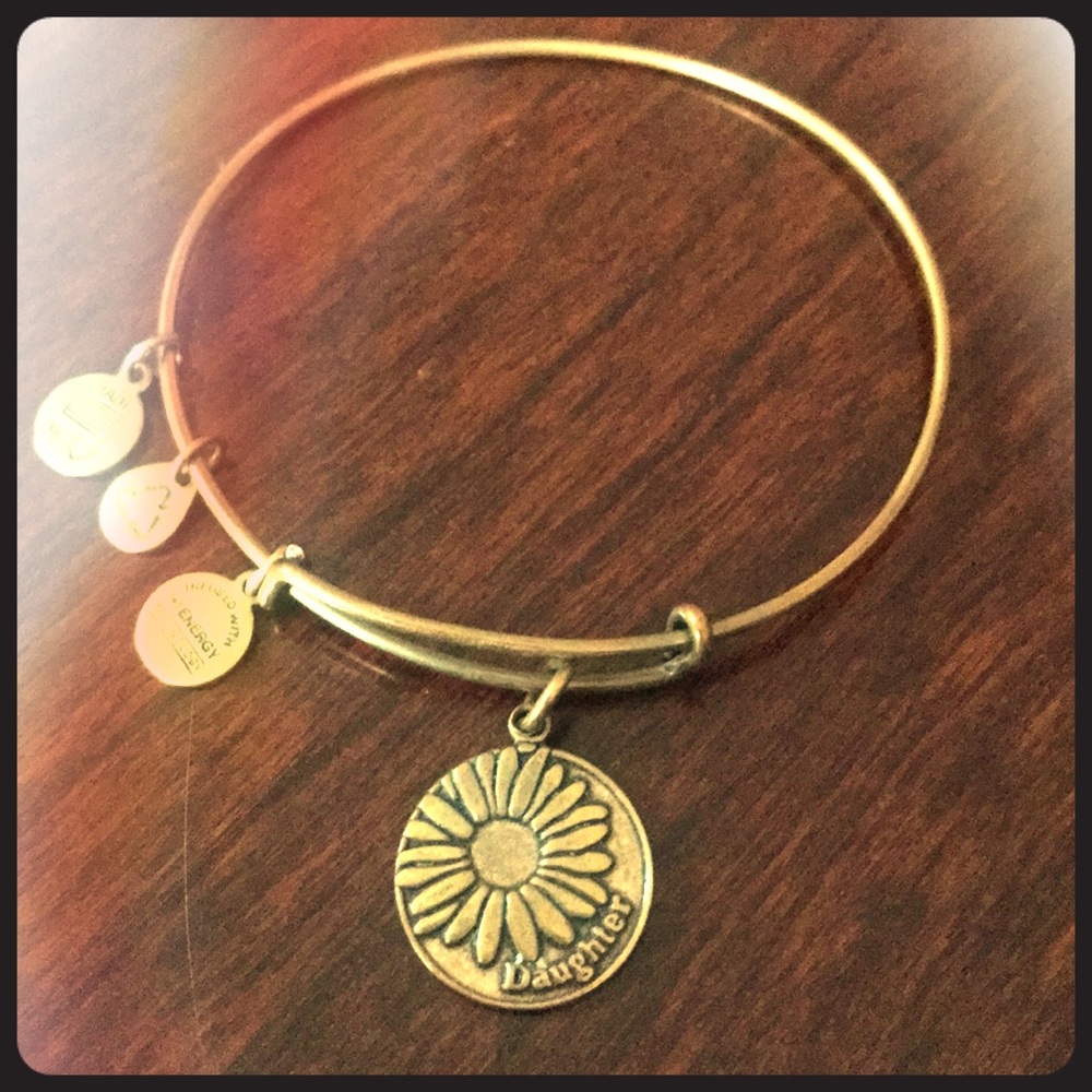 Alex and Ani Gold Daughter Bracelet